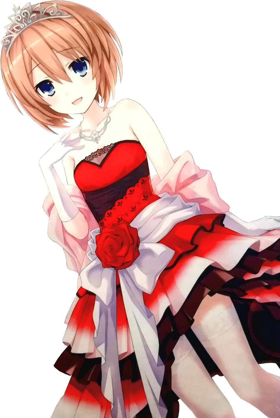 Blanc Render By Jessymoonn - Hyperdimension Neptunia (1040x1517), Png Download