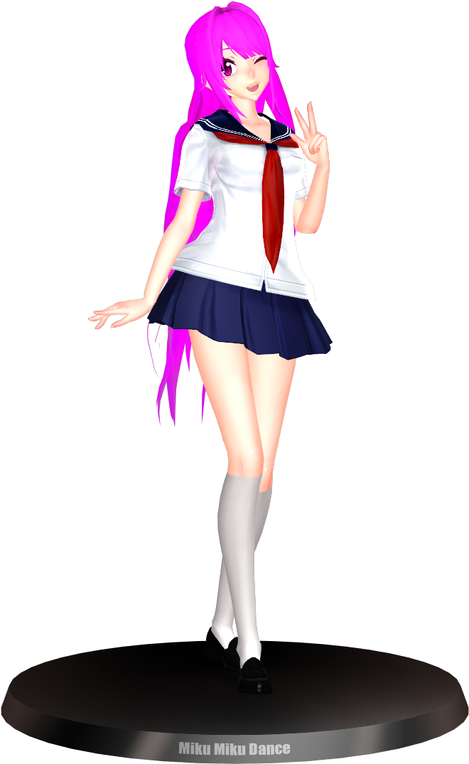 Mai Waifu Figurine - Imagenes De Yandere Simulator Mai Waifu (1000x1080), Png Download