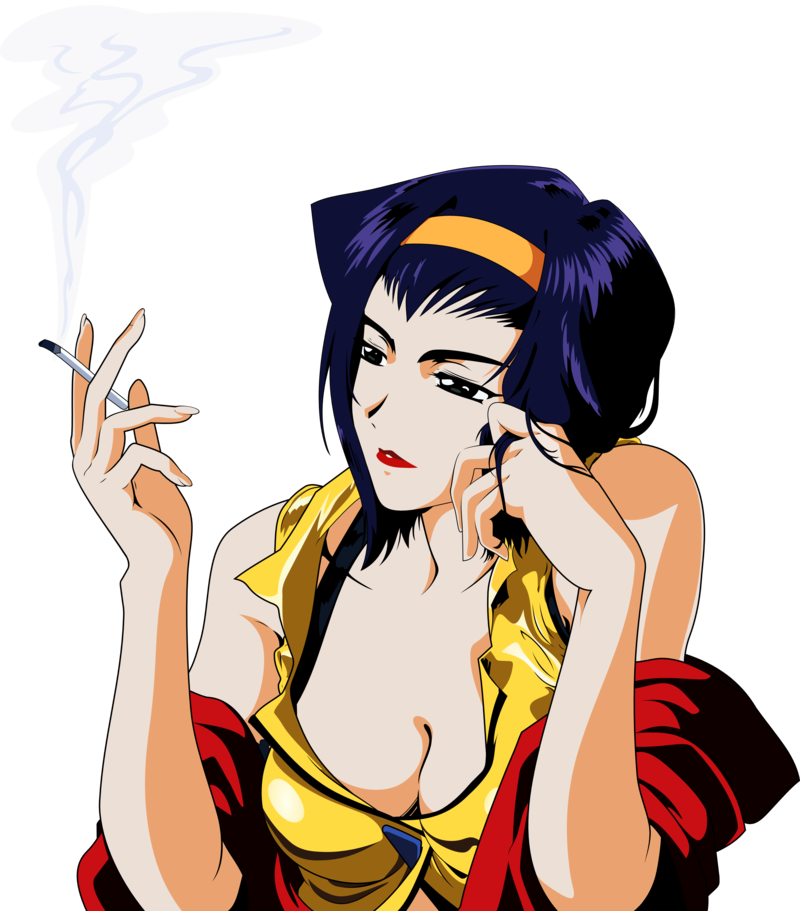 Best Waifu - Cowboy Bebop (800x911), Png Download