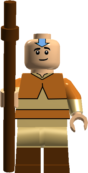 Aang - Avatar: The Last Airbender (307x576), Png Download