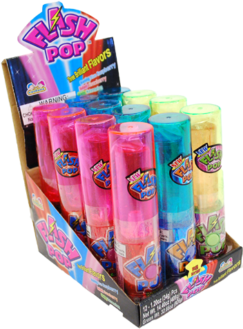Flash Pop Light Up Sucker For Fresh Candy And Great - Sucker Pop Ups (500x500), Png Download