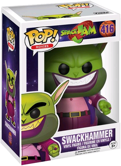 Swackhammer Pop Vinyl Figure - Space Jam Funko Pops (600x600), Png Download