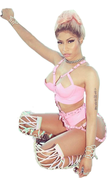 Share This Image - Nicki Minaj 2018 Png (362x600), Png Download