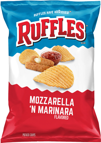 Mozzarella Sticks Are One Of Man's Greatest Creations - Ruffles Jalapeno Ranch Chips (334x483), Png Download