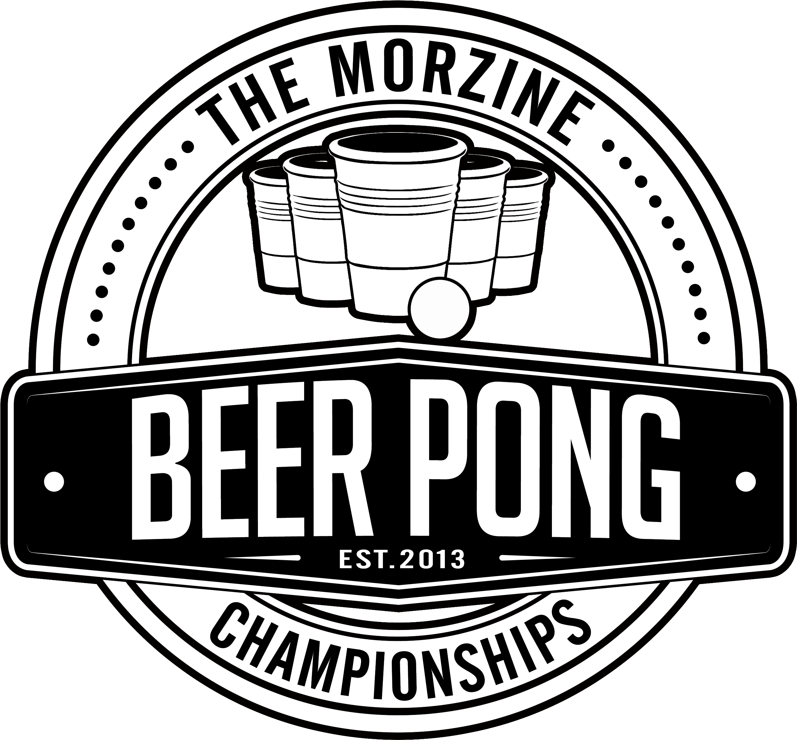 Beer Pong Tuesday - Label (3000x3000), Png Download