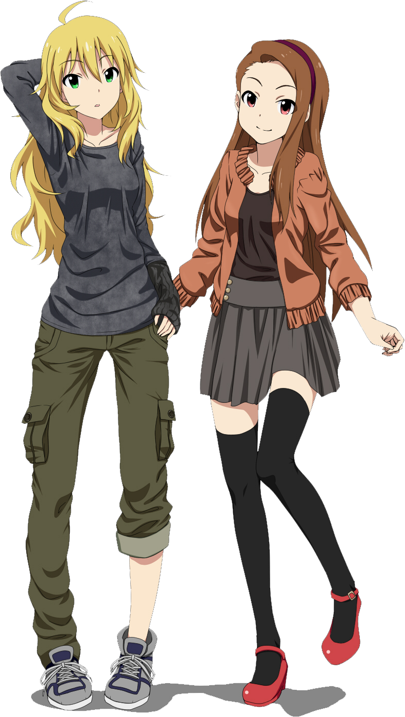 “ 1440041130468 ” - Anime The Idolm Ster (790x1399), Png Download