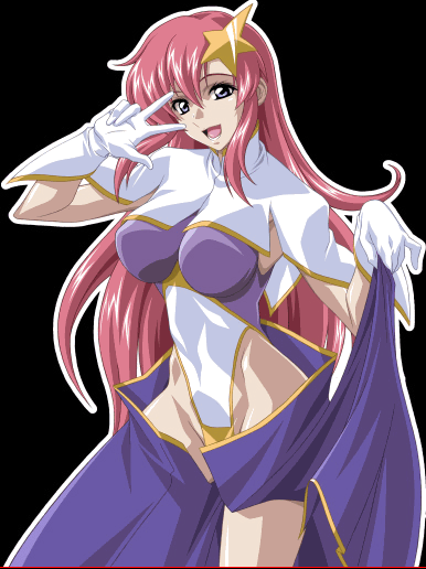 At First, I Disliked Her - Lacus Clyne Meer Campbell (386x516), Png Download