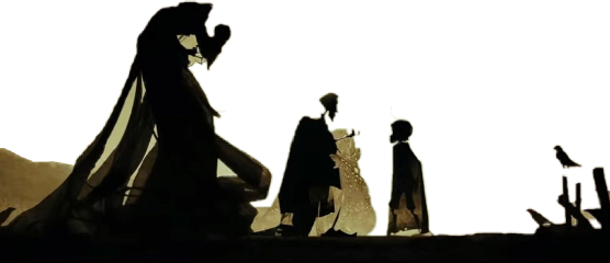 Donidellamorte Deathlyhallows Harrypotter Hp Fandom - Tale Of The Three Brothers (556x240), Png Download