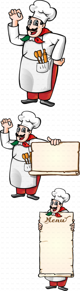 About 3600 Free Commercial & Noncommercial Clipart - Back Ground Power Point Chef (260x940), Png Download