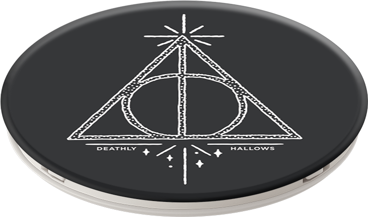 Deathly Hallows - Harry Potter Deathly Hallows Popsocket (1000x1000), Png Download