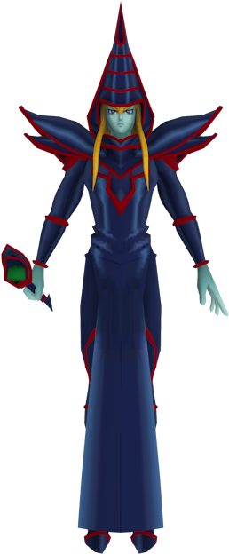 Download Zip Archive - Yu Gi Oh Dark Magician Rmodels (750x650), Png Download