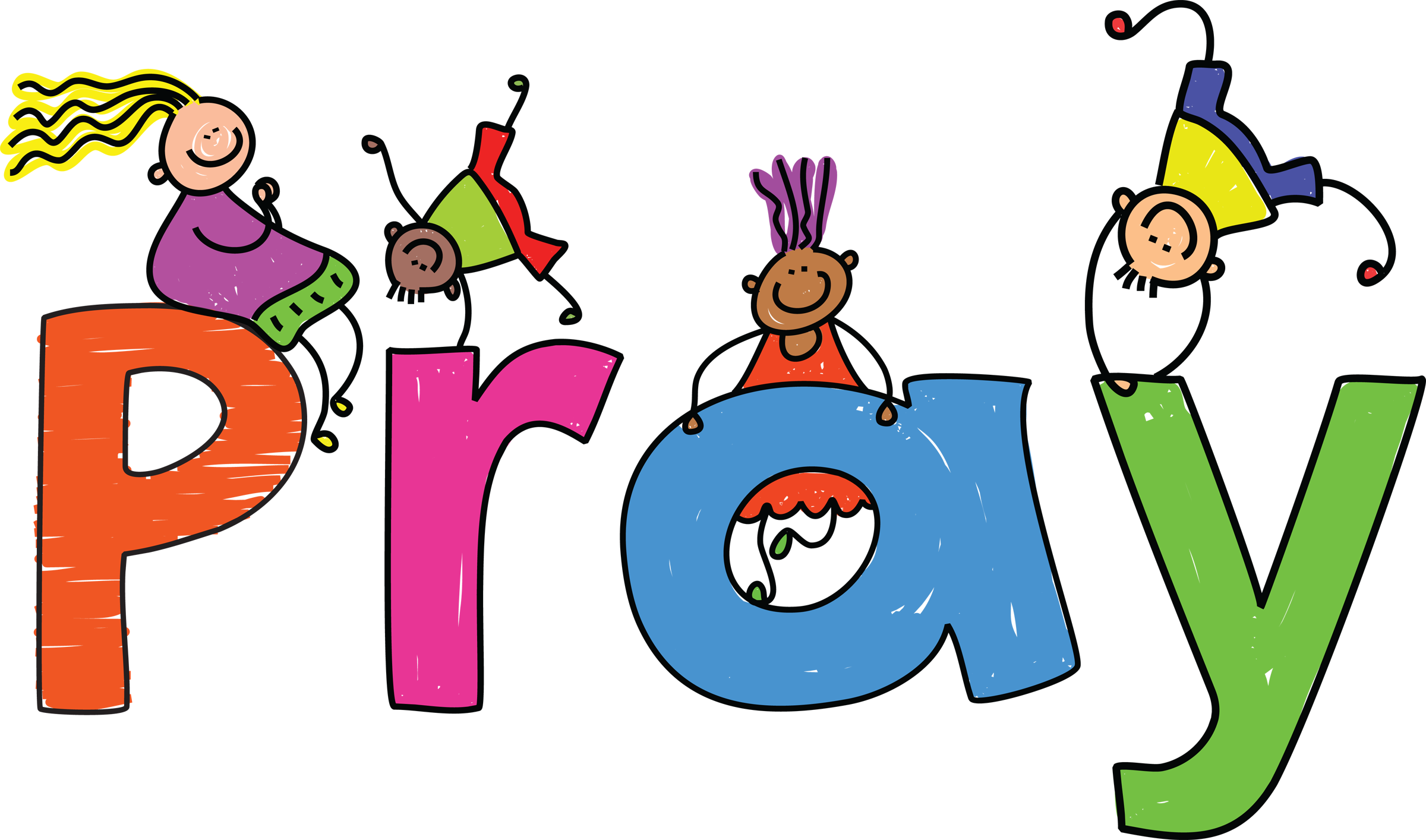 New Year For The Chapel Fellowship And - Prayer Images For Kids (2400x1414), Png Download