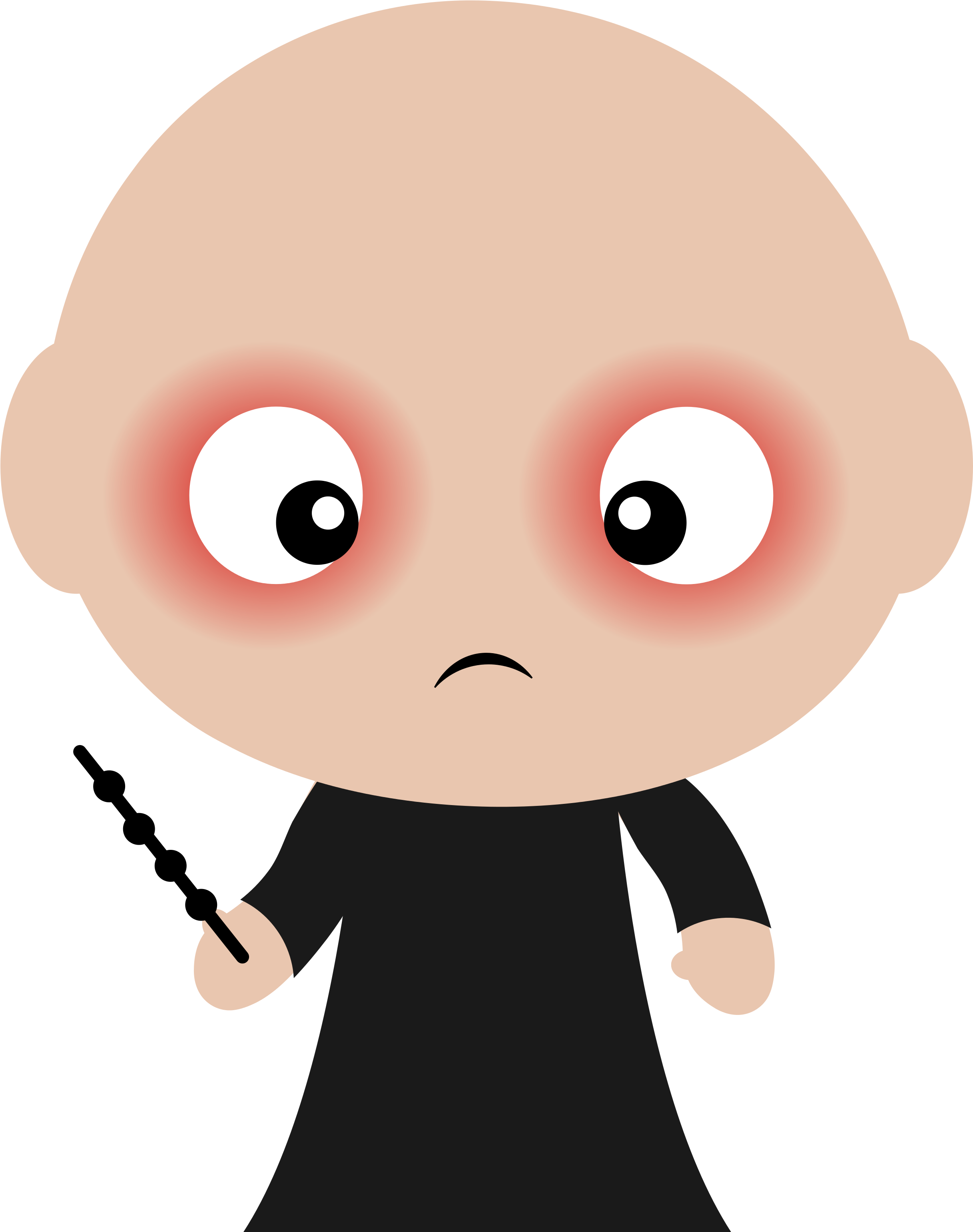 Voldemort, A - K - A - Tom Riddle, A - K - A - The - Harry Potter Voldemort Clipart (2550x3300), Png Download