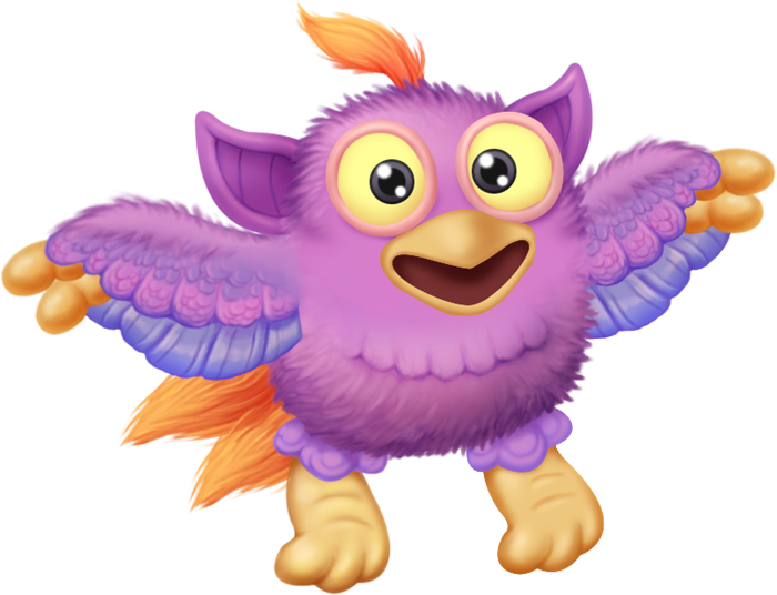 A Tweedle Baby - My Singing Monsters Dawn Of Fire Tweedle (700x536), Png Download