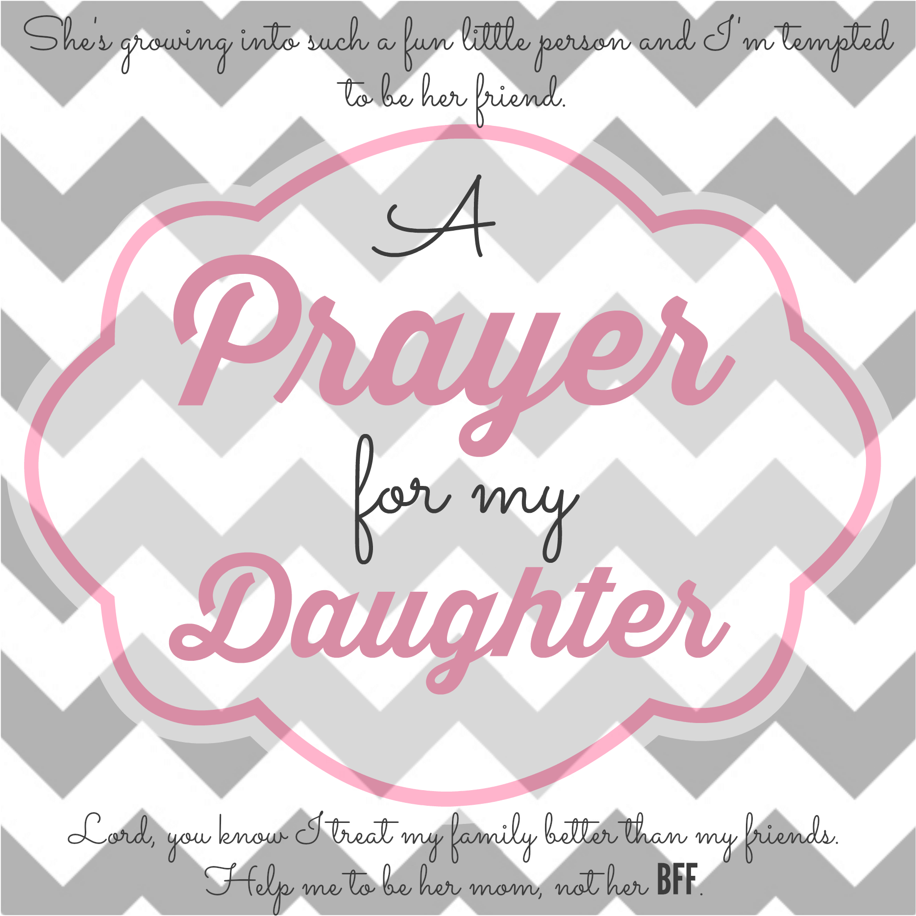 Praying For Our Daughters - Prayer For A Friends Daughter (2000x2000), Png Download