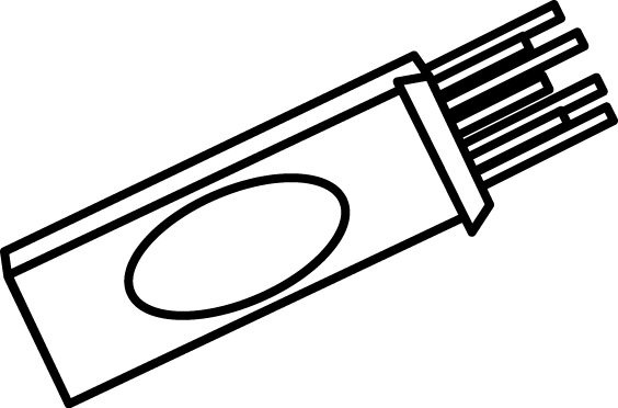 Black And White Box Of Spaghetti Clip Art - Clipart Pasta (564x372), Png Download