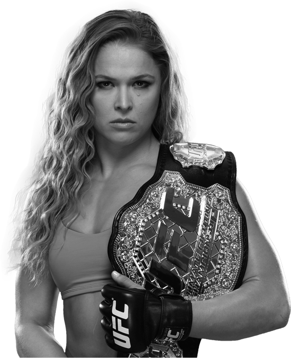 Ronda Rousey Official Website - Ufc Gloves (568x700), Png Download