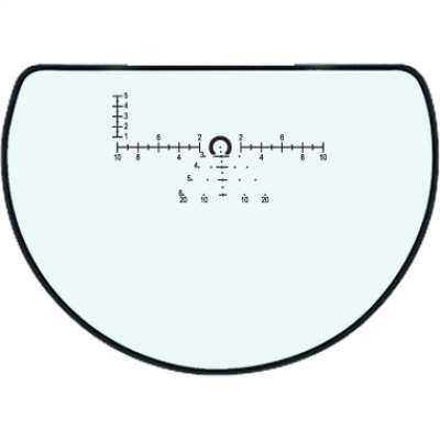 Reticle Information - Leupold D Evo Reticle (400x400), Png Download
