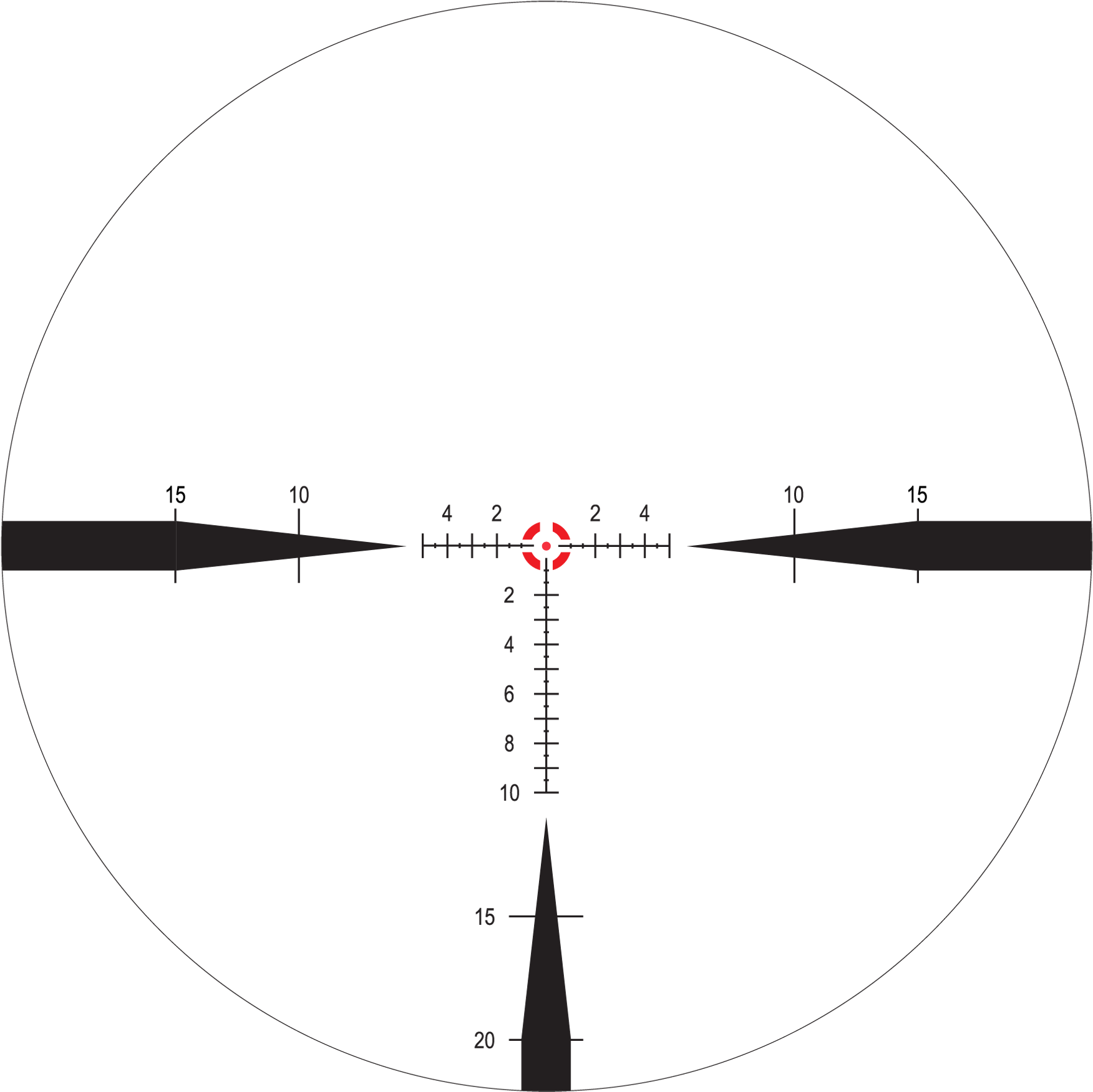 Nightforce Nx8 Rifle Scope - Nightforce Shv 4 14x56 Reticle (1759x1758), Png Download