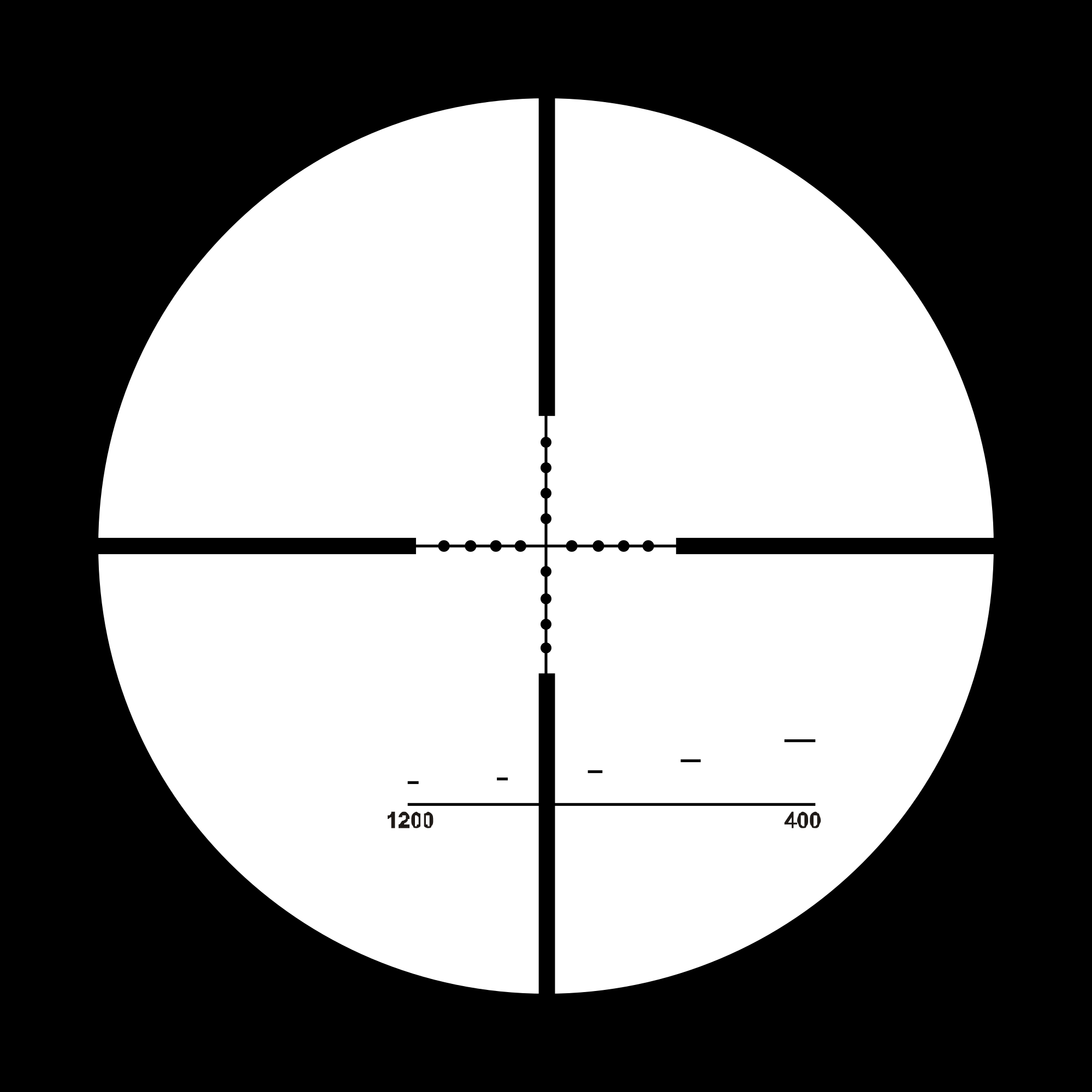 Open - Telescopic Sight Png (2000x2000), Png Download