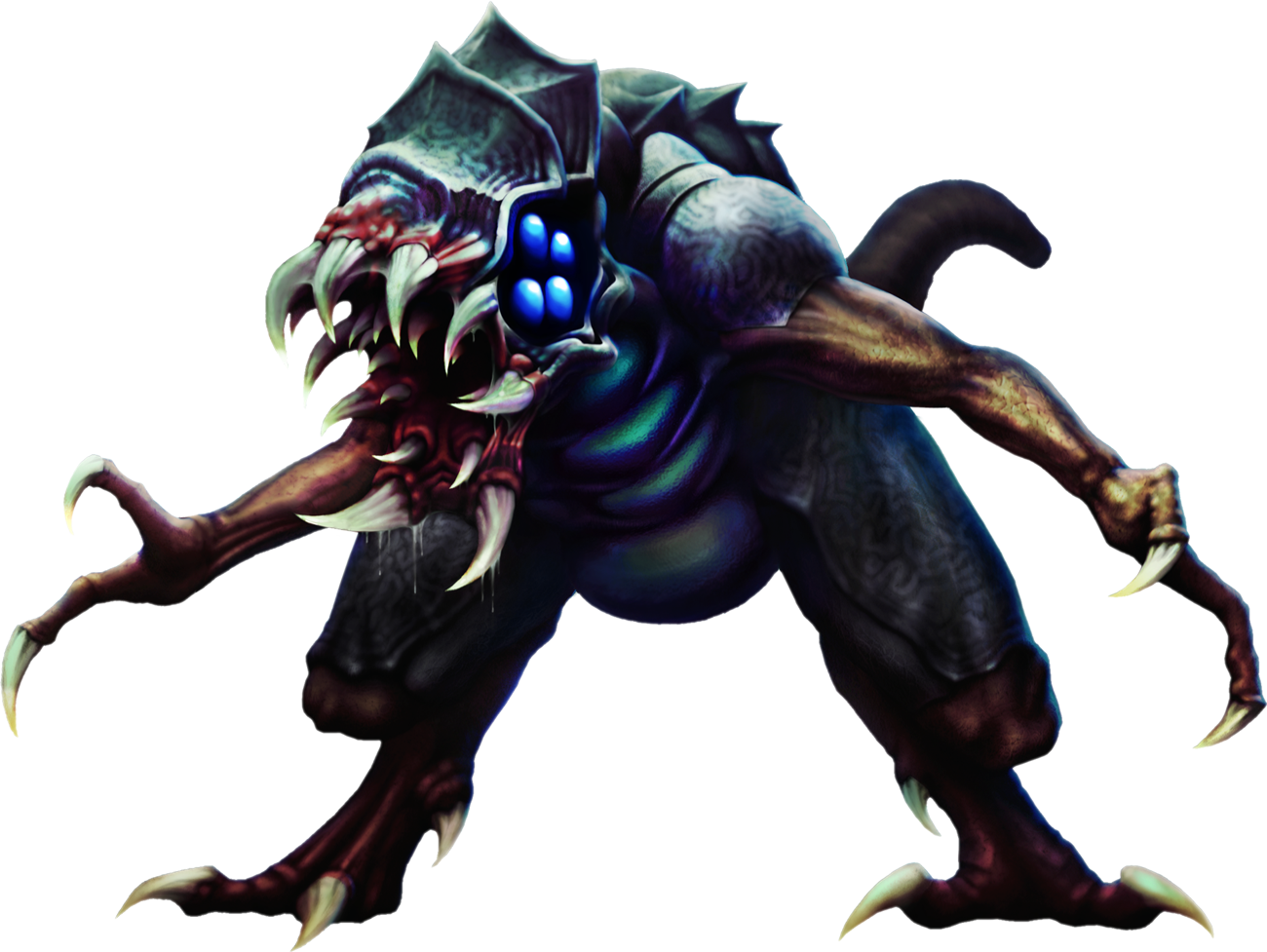 Metroid Database - Omega Metroid (1300x977), Png Download