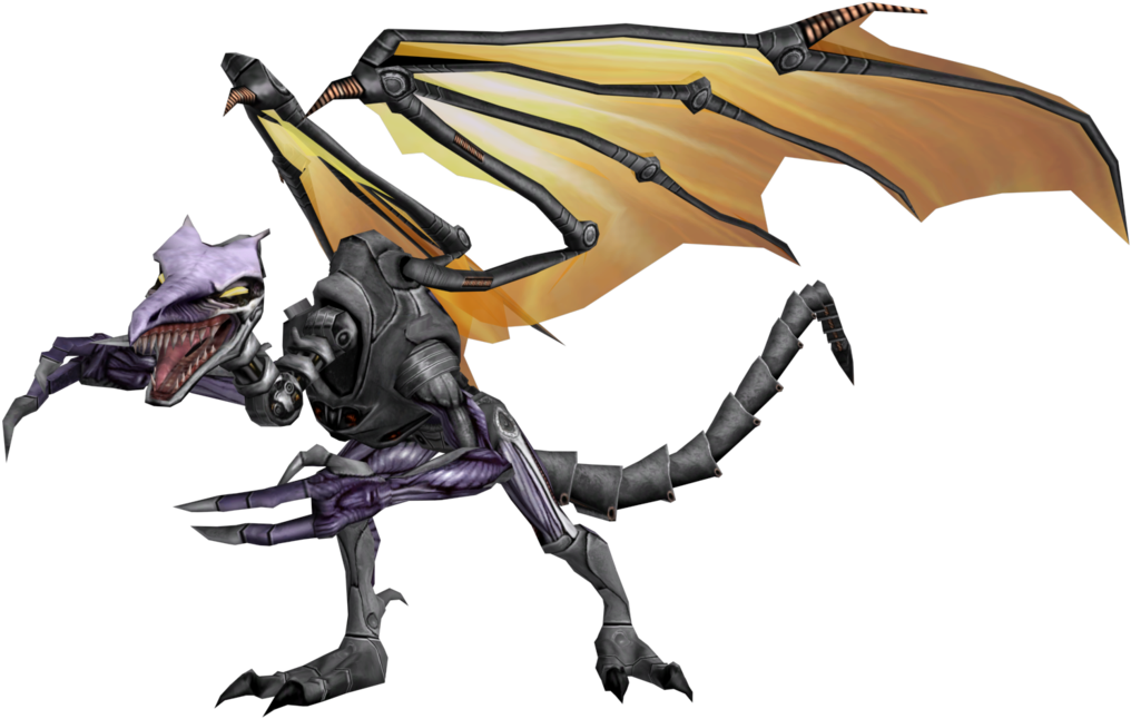 Metroid Prime Meta Ridley By O0demonboy0o-d9fezbm - Meta Ridley Metroid Prime (1024x683), Png Download