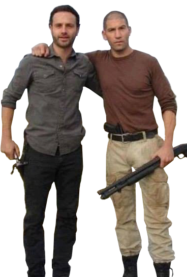 The Walking Dead - Rick Grimes (376x604), Png Download