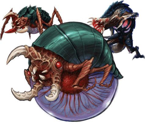 Metroid Radar - Amiibo Creature Metroid (475x424), Png Download