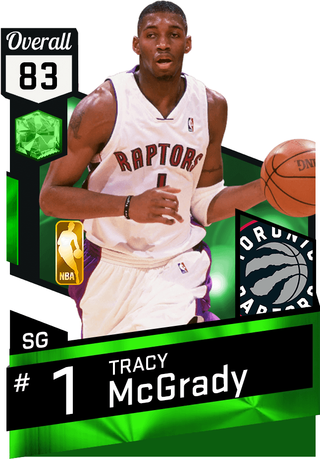 Tracy Mcgrady - Nba 2k17 Myteam Tracy Mcgrady (651x941), Png Download