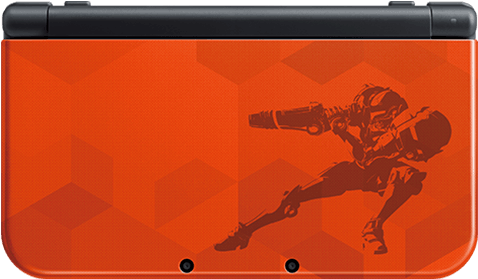 Previous - New Nintendo 3ds Xl Console - Samus Edition (500x453), Png Download