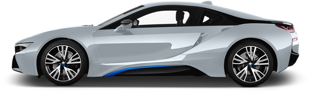 Bmw I8 Base - Bmw I8 Side Png (640x480), Png Download