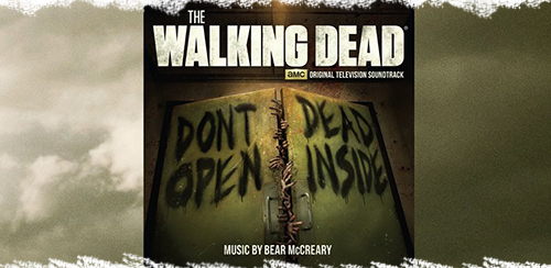 The Walking Dead Score Album - Bear Mccreary The Walking Dead (500x244), Png Download