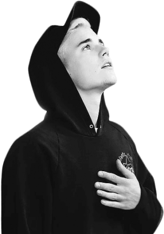 Free Png Justin Bieber Black & White Png Images Transparent - Justin Bieber Black And White (850x567), Png Download