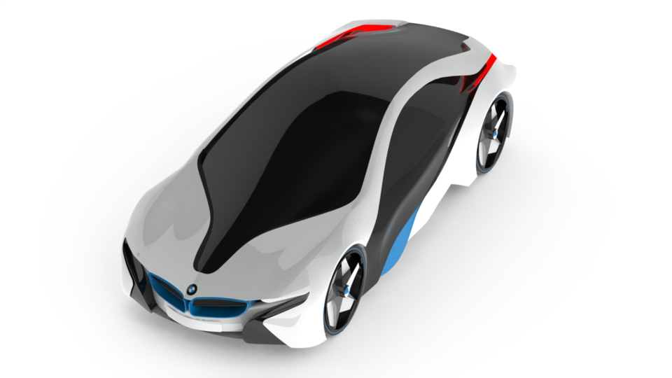 Bmw I8 Vision Efficient Dynamics Concept - Bmw I8 (960x540), Png Download
