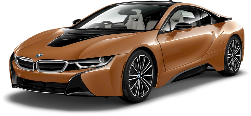2019 Bmw I8 Coupe At Vista Bmw In Fort Lauderdale, - Bmw I8 Png (848x392), Png Download