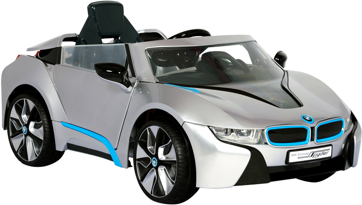 Rollplay Electric Children Ride-on Sports Car Bmw I8 - Bmw I8 Spyder 6v Car By Avigo (800x448), Png Download