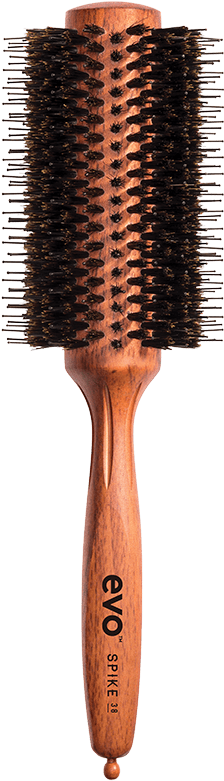 Evo Spike 38 - Evo Spike Nylon Pin Bristle Radial Brush (349x792), Png Download