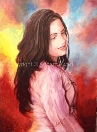 Our Work - Girl (690x565), Png Download