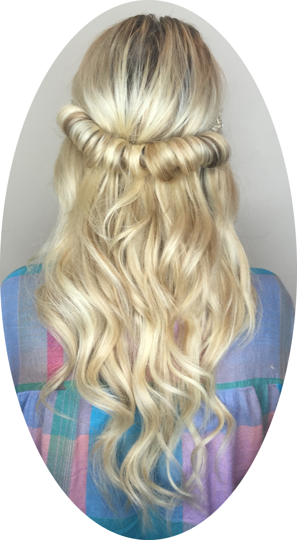 Taylor Hair Circle 2 - Hair (1000x1814), Png Download