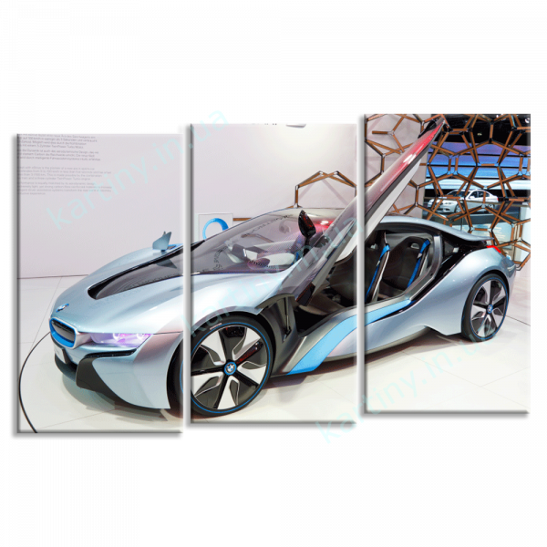 Картина Bmw I8 - Cars 9781409338352 By Dk (600x600), Png Download