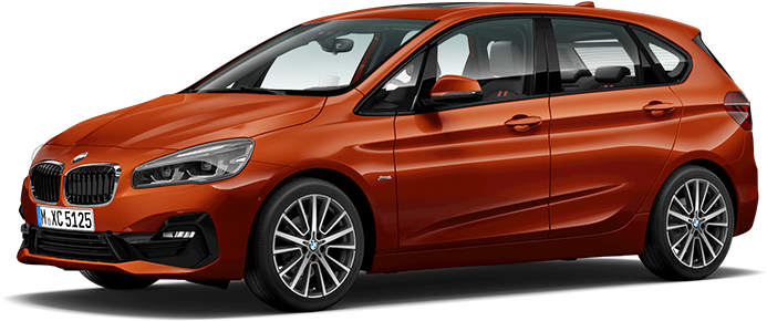 Bmw 2 Series Active Tourer - Bmw Serie 2 Gran Tourer 2017 (890x501), Png Download