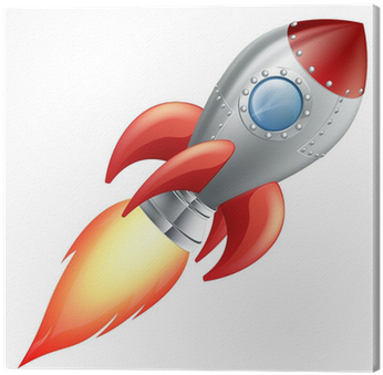 Cartoon Rockets (400x400), Png Download