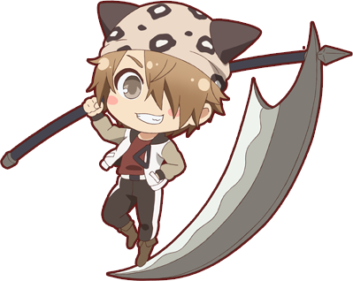 Yuto-anime Chibi - Mikagura School Suite Chibi (399x318), Png Download