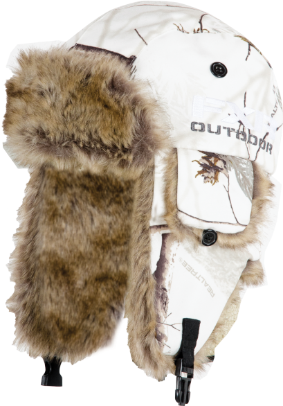 Fxr Aviator Fur Snowmobile Hat (585x585), Png Download