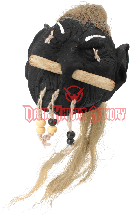 Dark Elf Shrunken Head - "dark Elf Shrunken Head" (850x850), Png Download