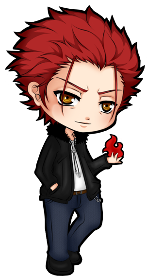 Bakuro Chibi - K Project Mikoto Chibi (330x600), Png Download