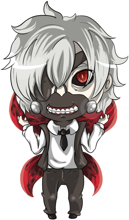 Created With Raphaël - Chibi Tokyo Ghoul Png (894x894), Png Download