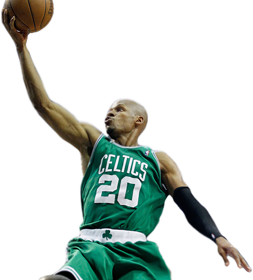 Share This Image - Ray Allen (497x550), Png Download