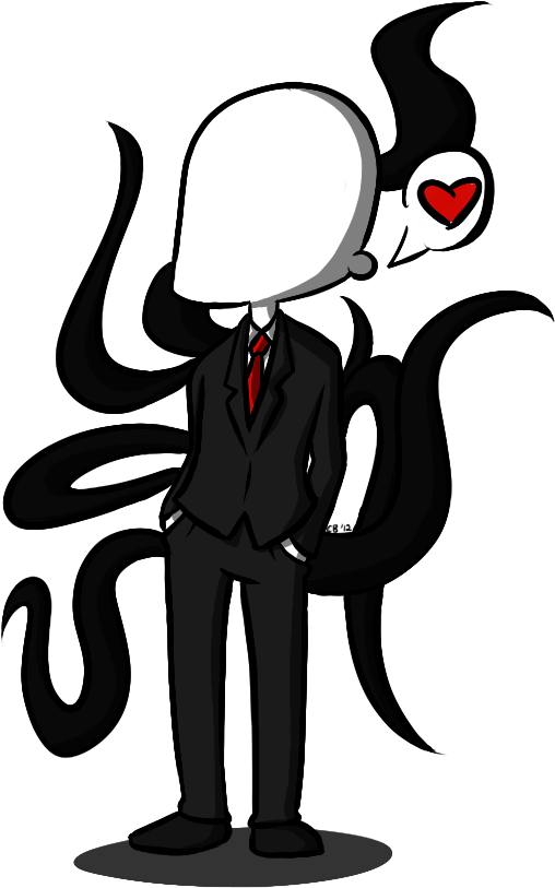 Chibi Slender (544x864), Png Download