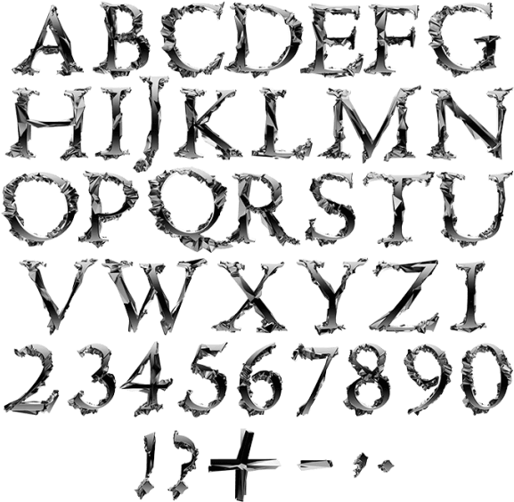 Asteroid Font Letters - Letter (595x580), Png Download